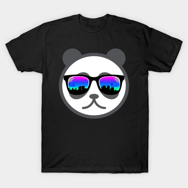 traveler panda T-Shirt by clingcling